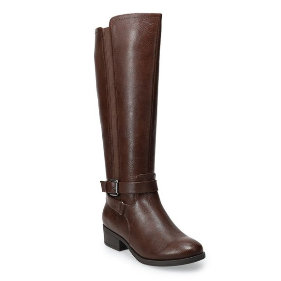 croft & barrow Shoes - Croft & Barrow NWT Tapir Brown Boots Size 8WW WC
